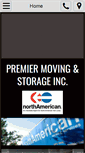 Mobile Screenshot of premiermovingandstorage.net